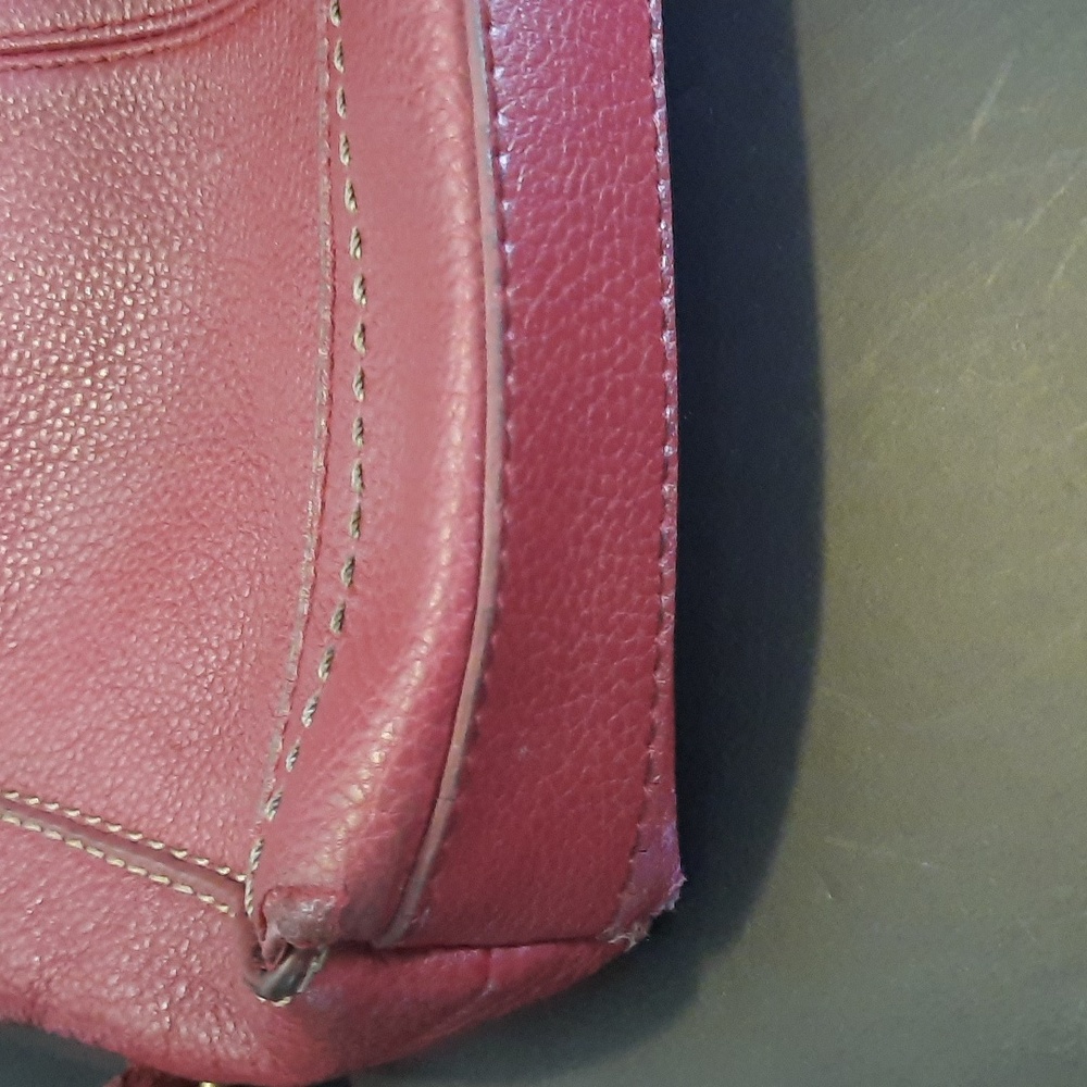 Leather Burgundy The Sak Bag - Picture 10 of 12